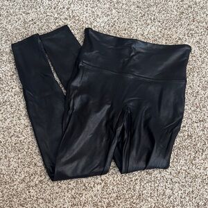 Spanx Faux Leather Leggings